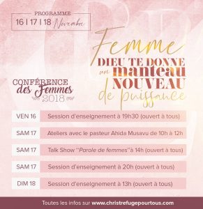 Programme et sessions d'enseignements